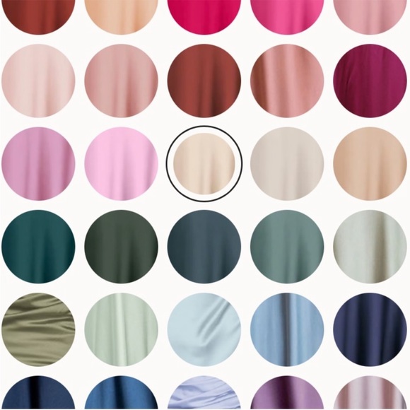 Custom Made Rivalry Satin Dress - Picture 4 of 4